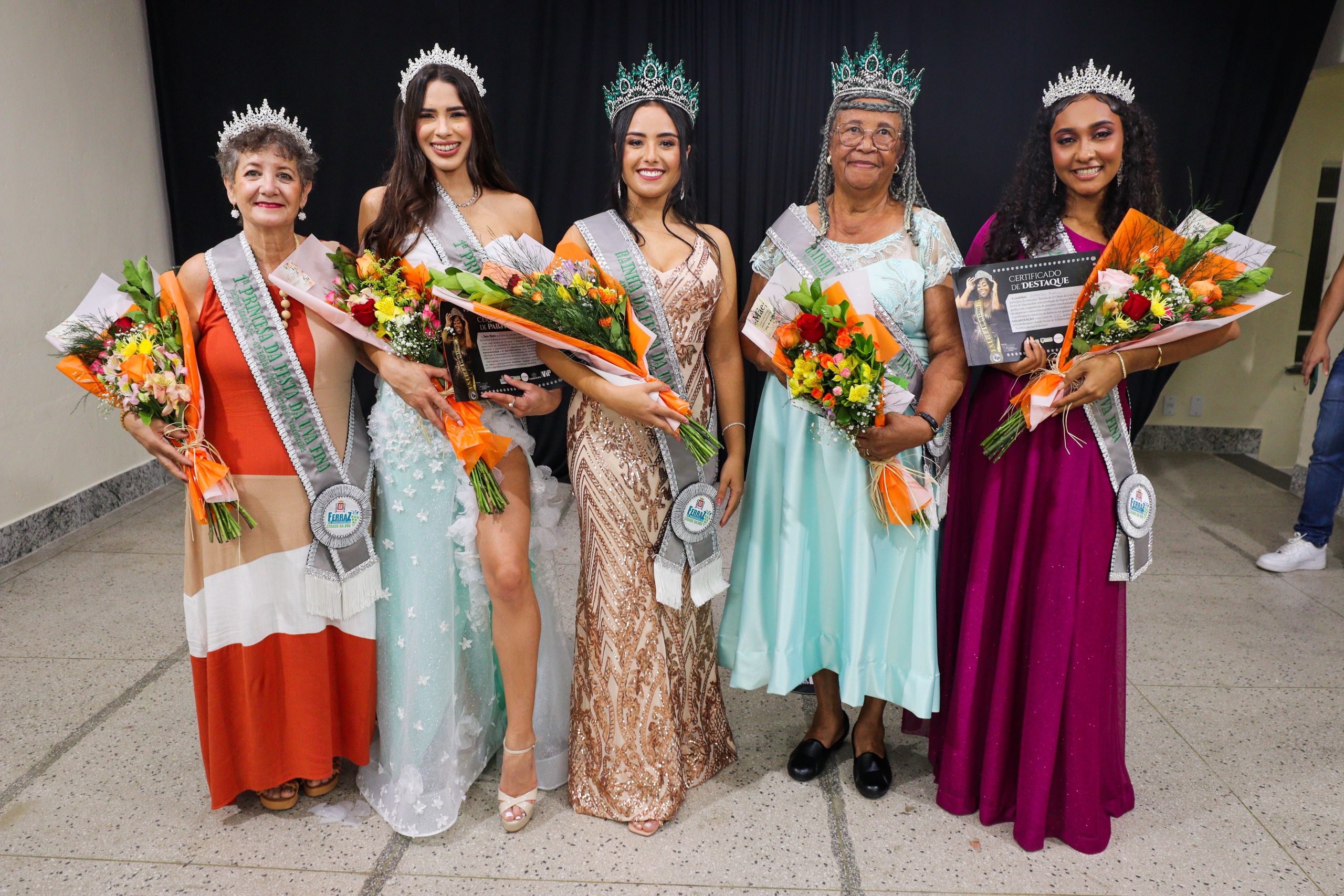 Conheça a Corte da Festa da Uva Fina de Ferraz