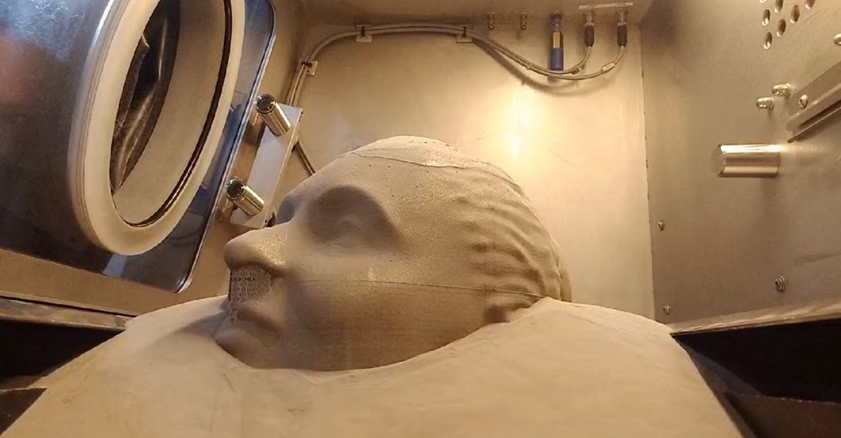 Inovação e Cultura: pós-metálicos Höganäs são matéria-prima para escultura de aço impressa em 3D em Joinville