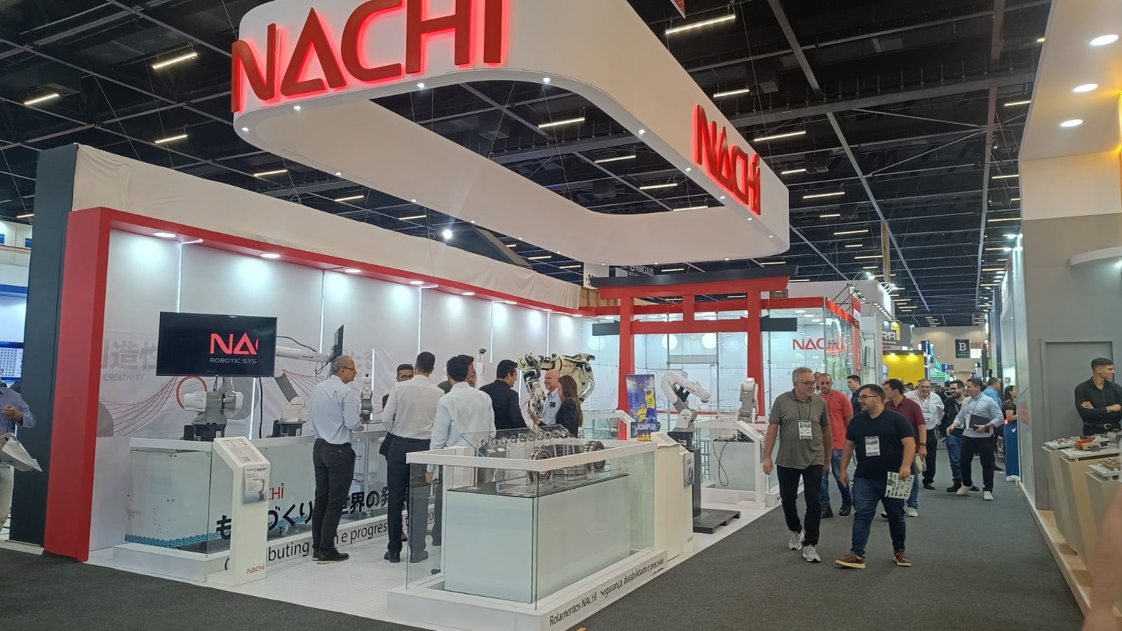 Nachi Brasil apresenta tecnologia avançada e respeito às raízes na Feimec 2024