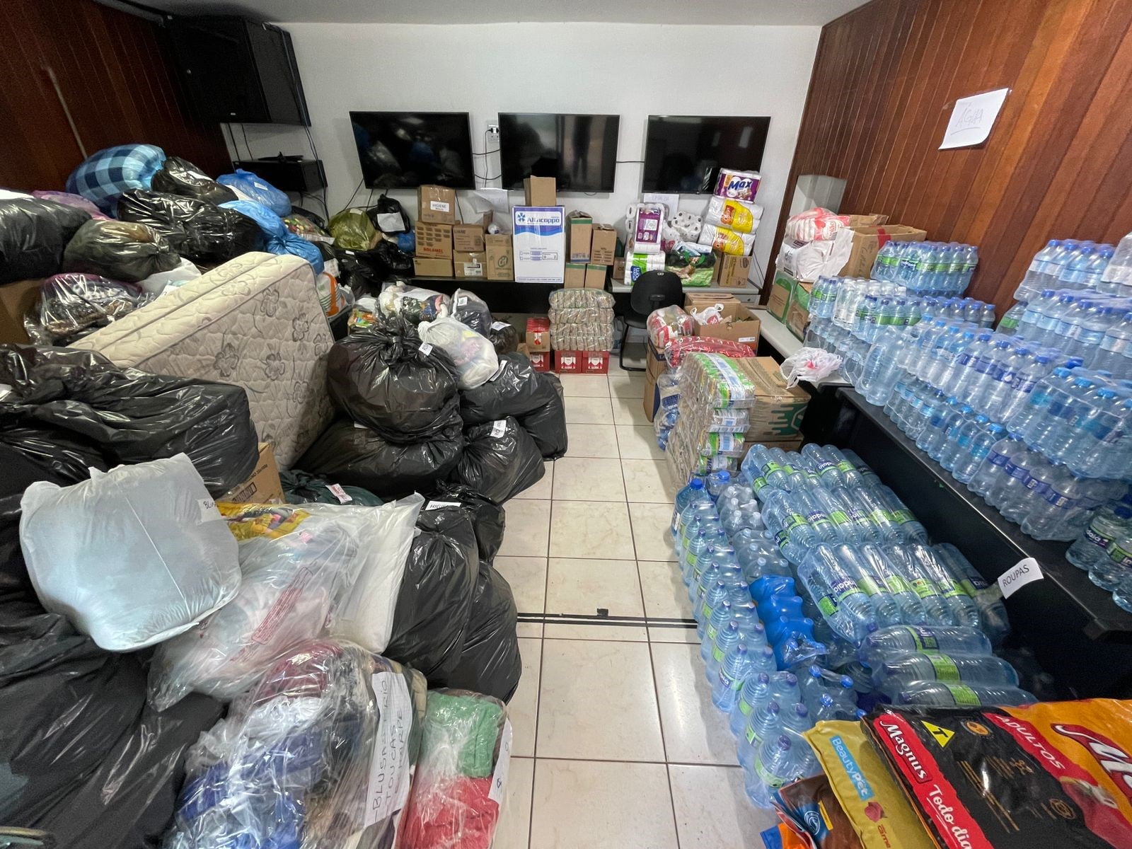 Clube de Campo de Mogi arrecada 5 toneladas de doações para o RS 