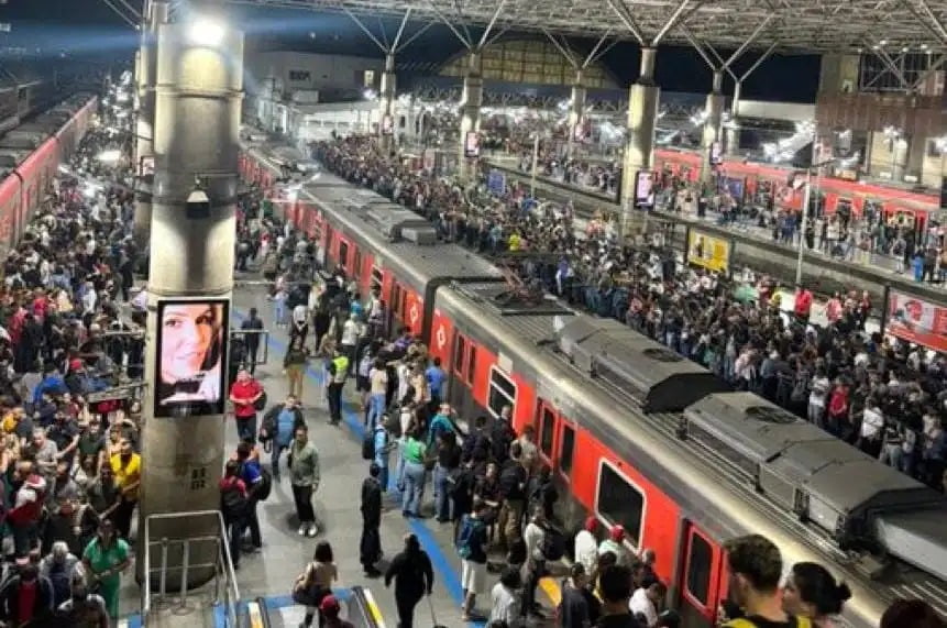 Tentativa de assalto a GCM causa transtorno na Linha 11-Coral da CPTM
