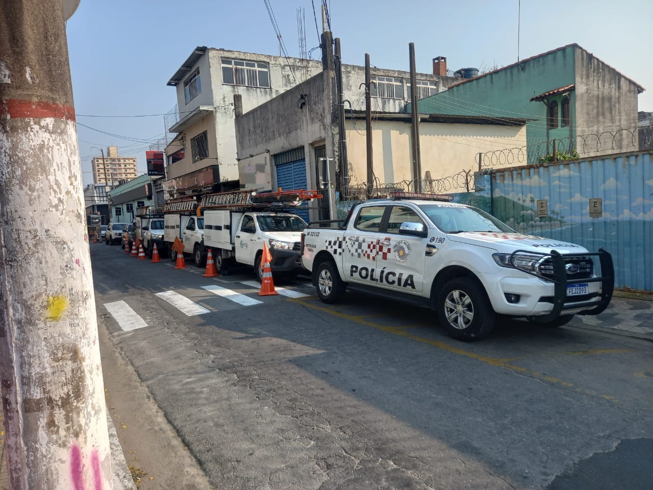 Operação da Polícia Militar e da EDP flagra furto de energia em restaurante de Suzano