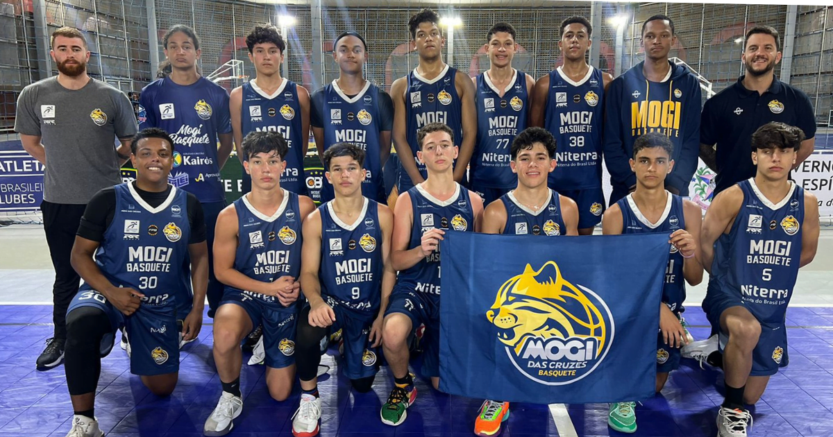 SUB 15 do Mogi Basquete fica em 5° lugar no Campeonato Brasileiro de Interclube