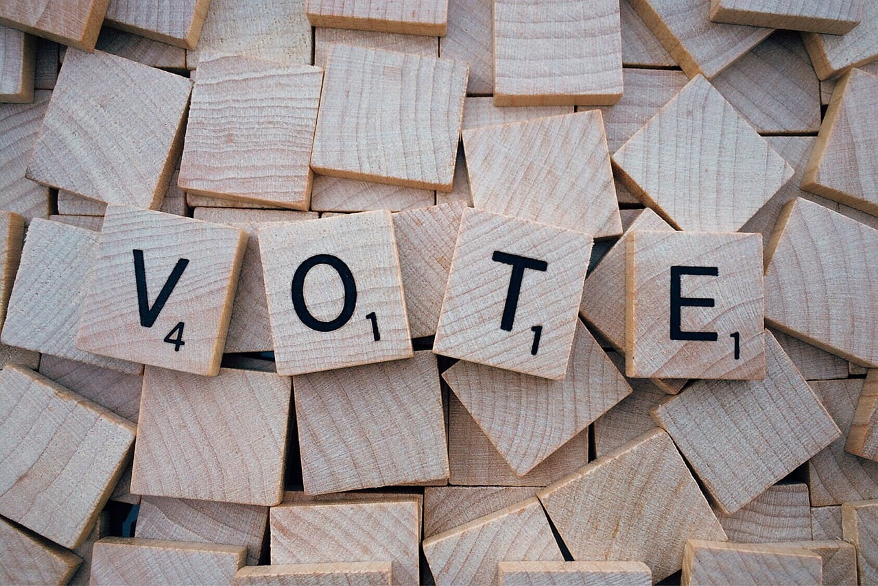 A corrida pelos votos
