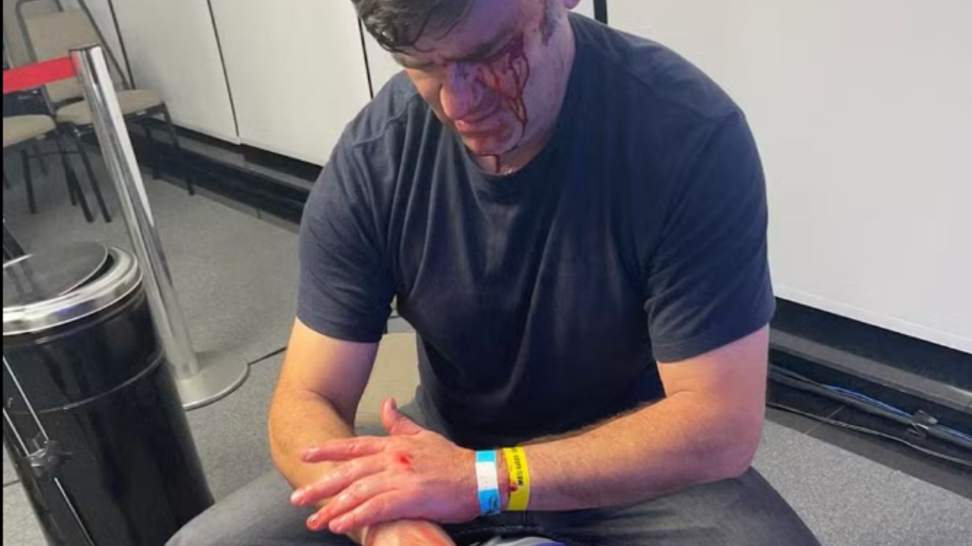 VÍDEO! Marqueteiro de Nunes, mogiano Duda Lima é agredido em debate dos candidatos em São Paulo