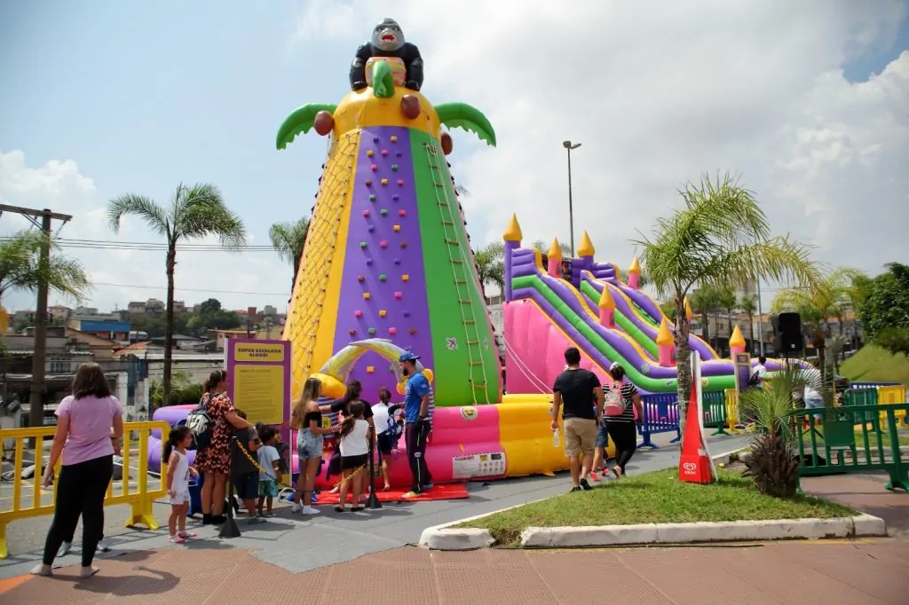 Super Escalada Gloob | Foto: divulgação/Parque Gloob Super Jump 