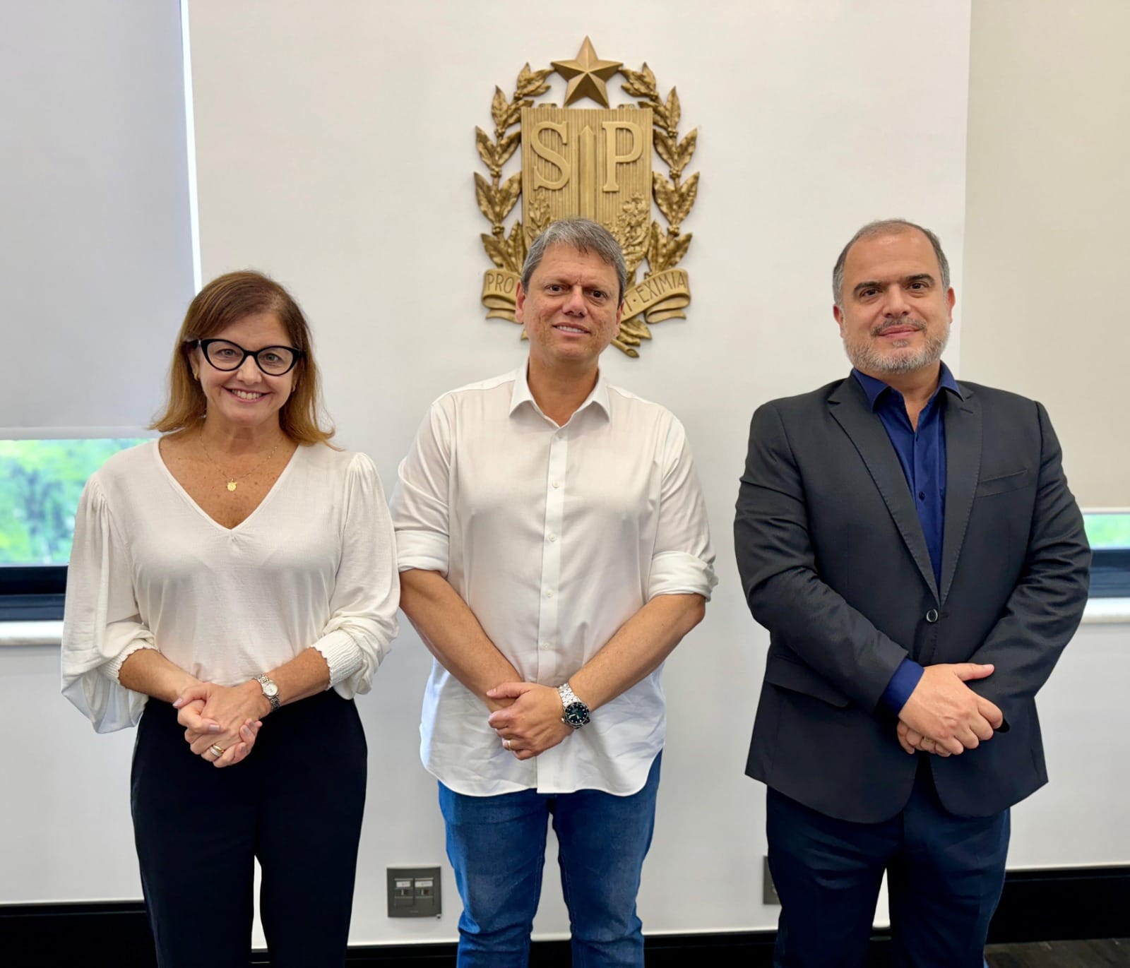 ‘Mogi será a cidade do Tarcísio’, diz Mara em reunião no Palácio dos Bandeirantes
