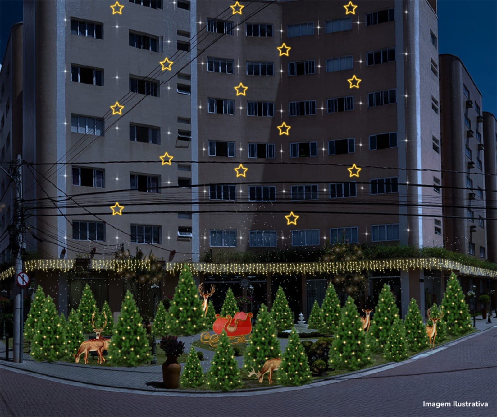 Vamos jogar luz no debate sobre a iluminação de Natal que ajuda a aquecer as vendas