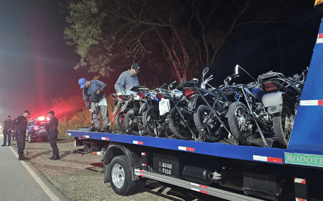 Operação em Itaquá recupera motos roubadas e detém suspeito na virada do ano