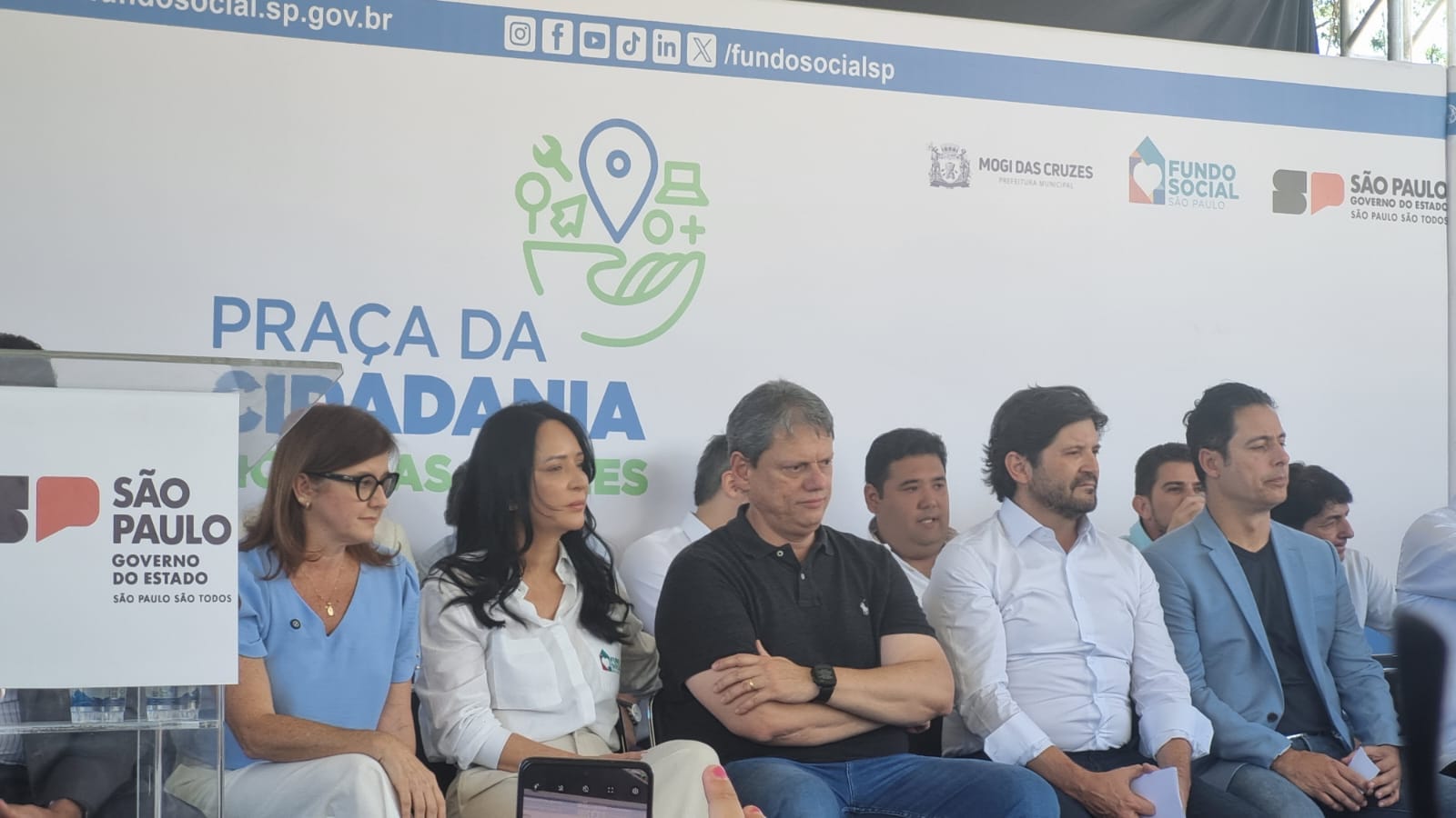 Tarcísio anuncia Pronto Socorro e conclusão da Maternidade Municipal em Mogi