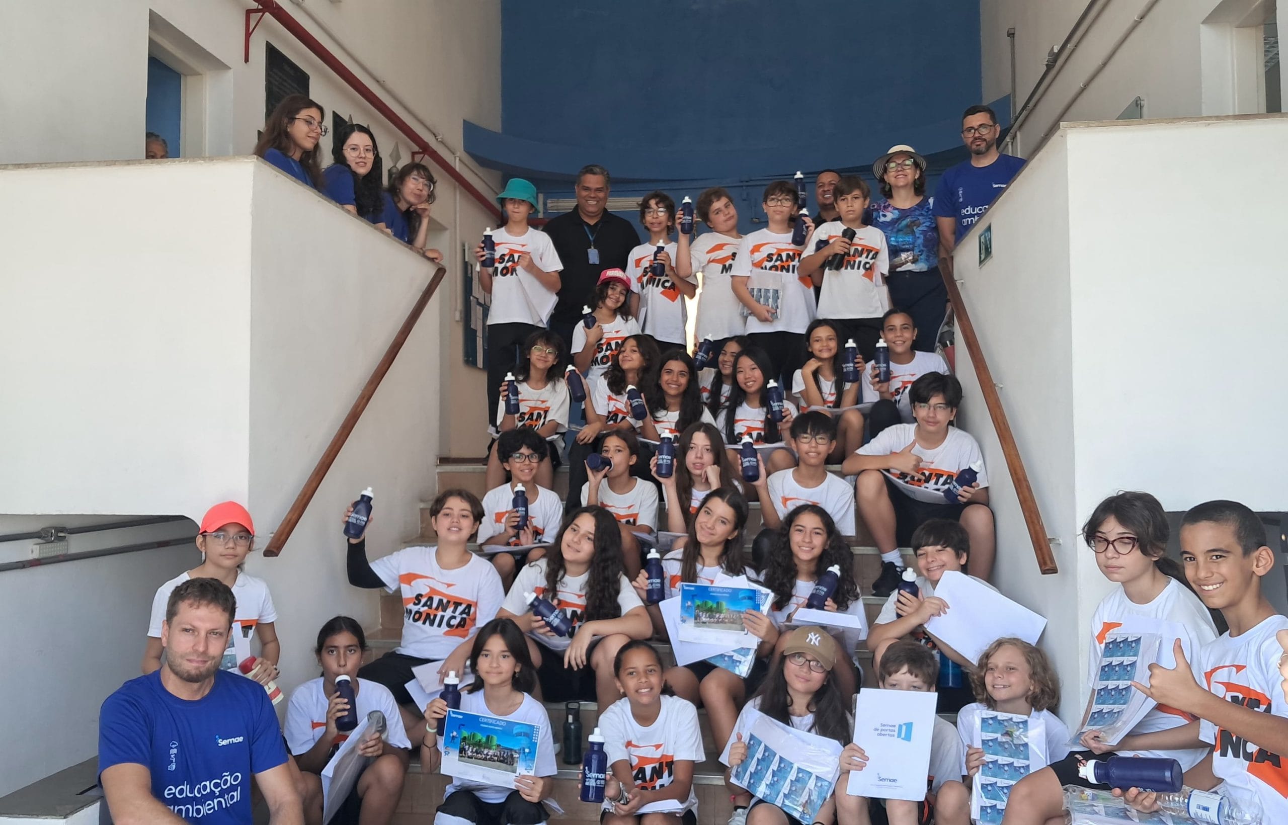 Semae realiza visita guiada e conscientiza estudantes de Mogi