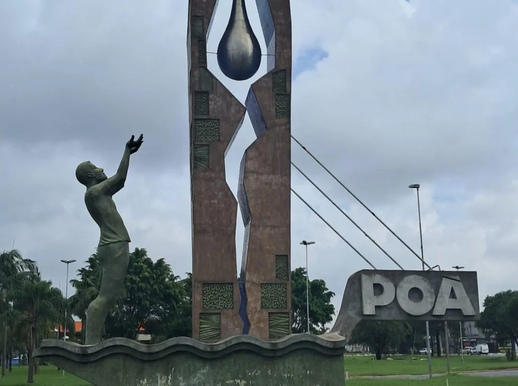 Entrada de Poá | Geovanna Albuquerque/O Diário