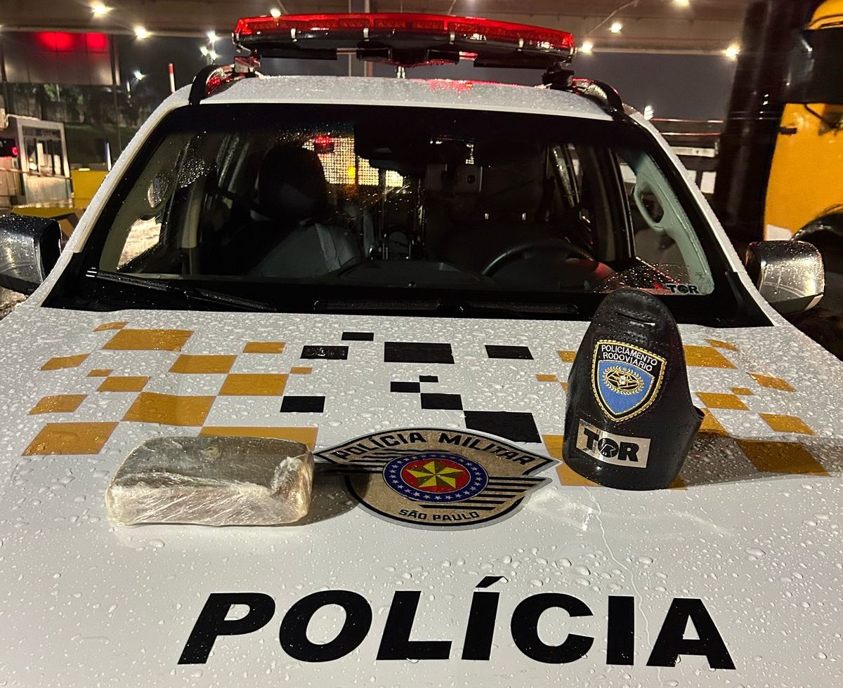 Polícia Rodoviária prende homem com cocaína escondida no carro durante operação na Ayrton Senna