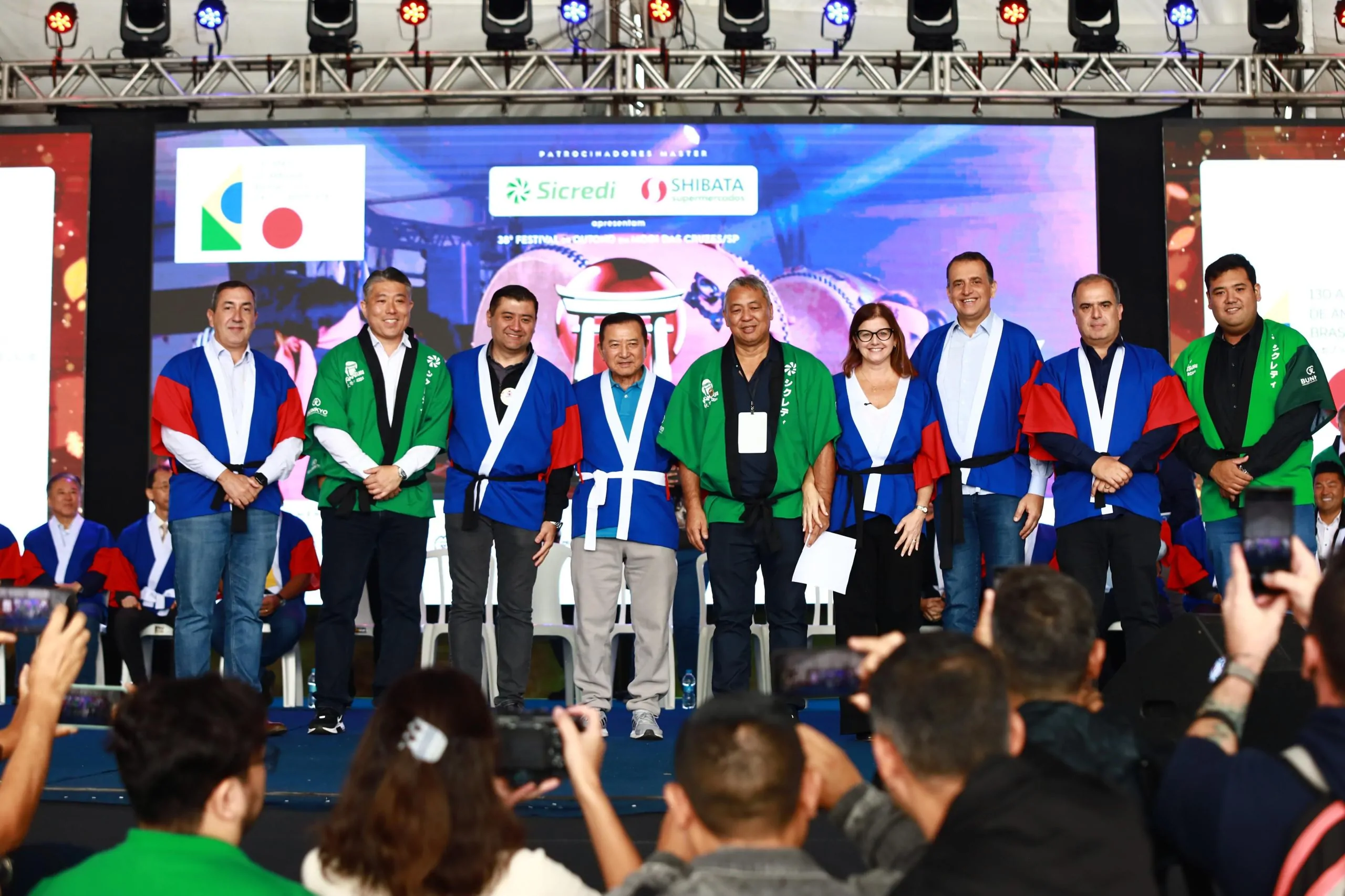 38° Akimatsuri recebe doação de alimentos para o Fundo Social de Mogi