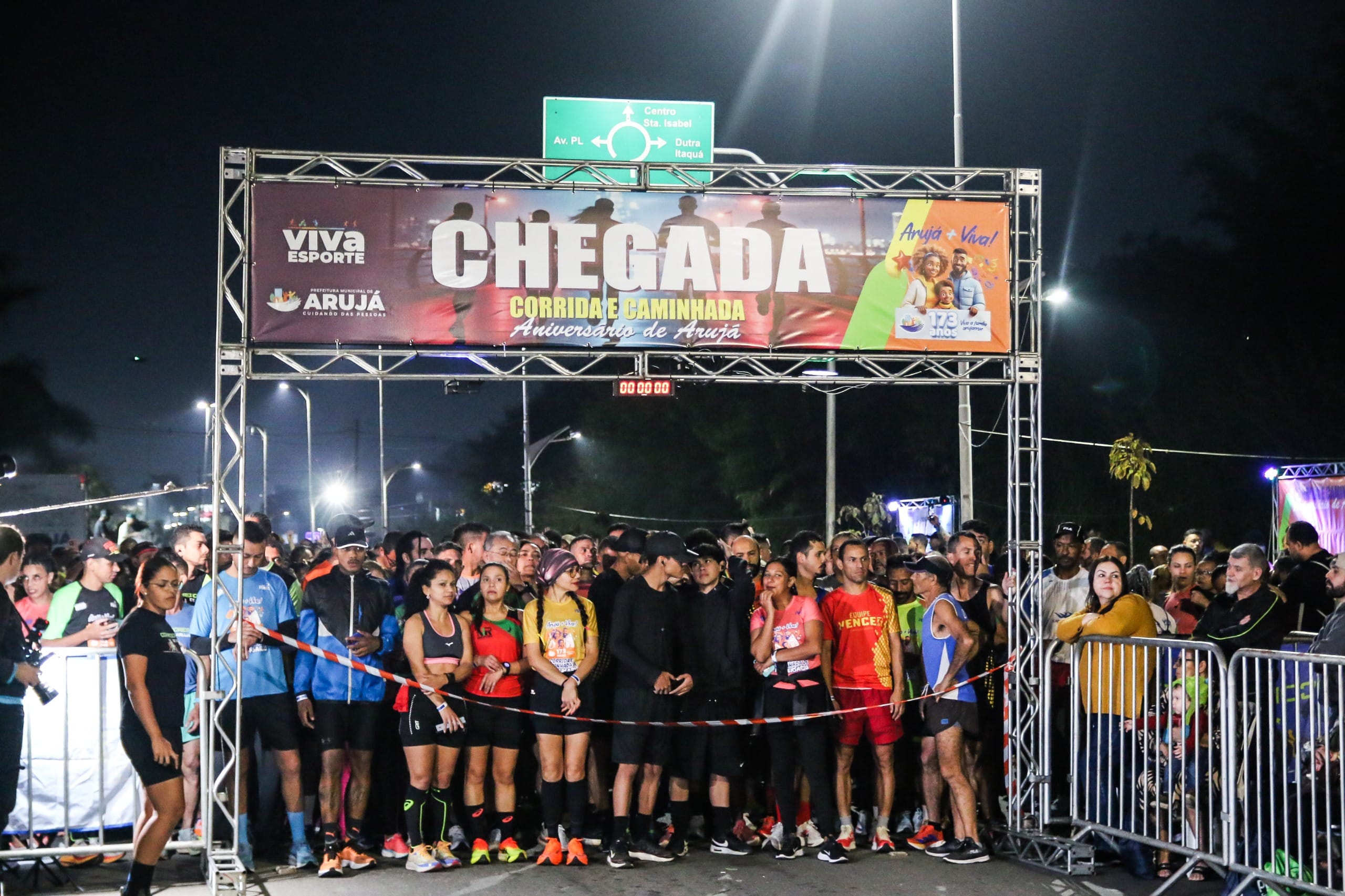 Corrida dos 173 anos de Arujá reúne mais de 2 mil pessoas