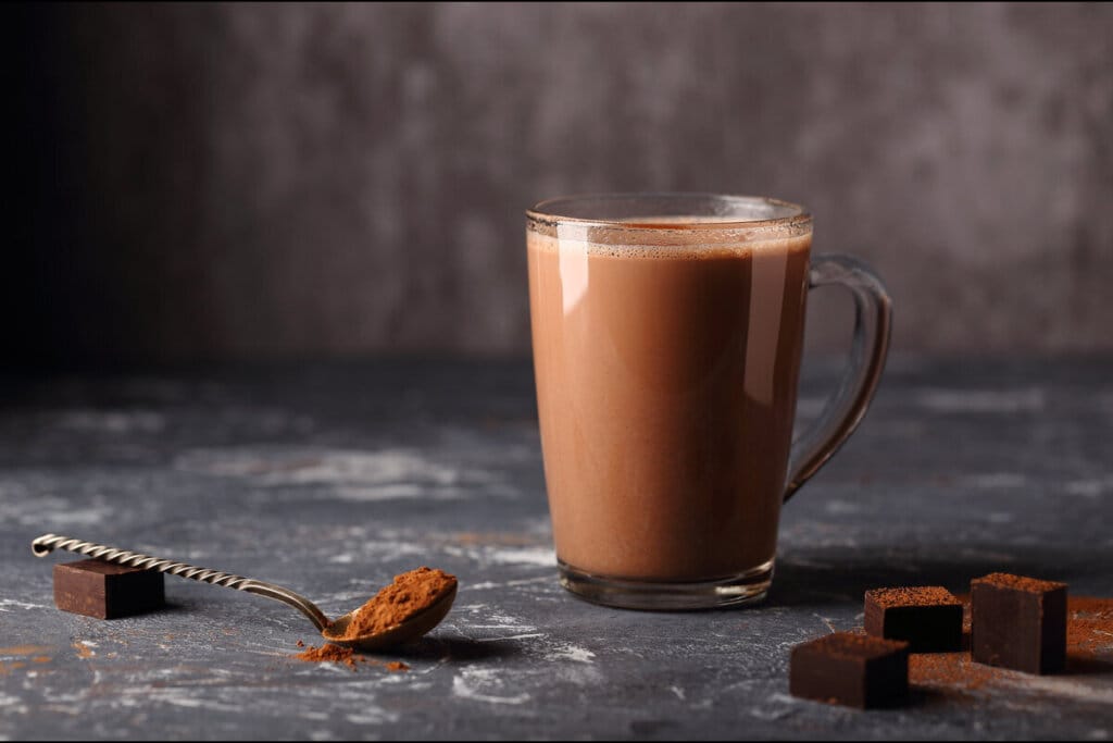5 benefícios do chocolate quente para a saúde