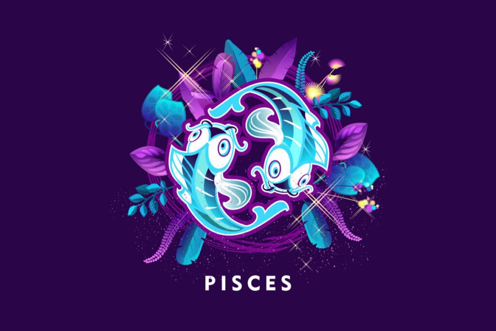 Símbolo do signo de Peixes