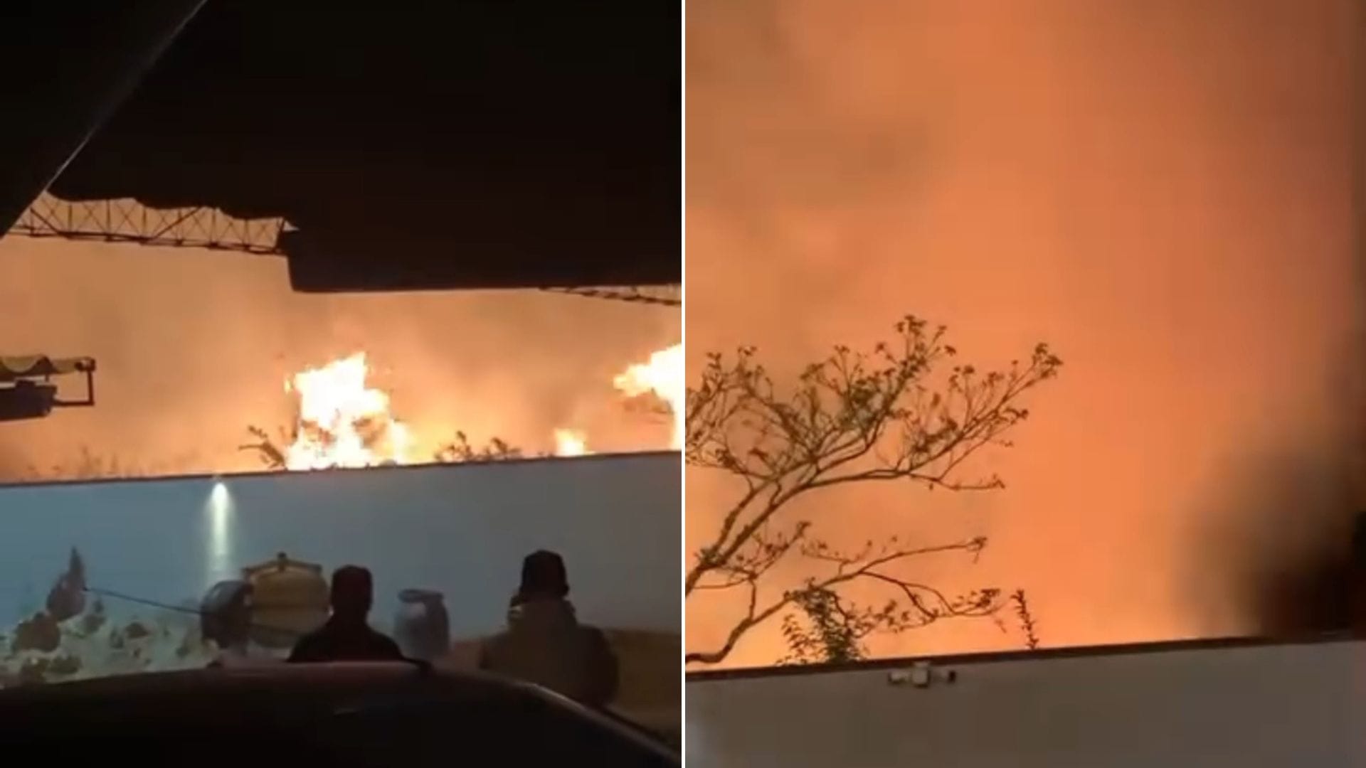 Vídeo: incêndio atinge área de mata no Rodeio, em Mogi das Cruzes