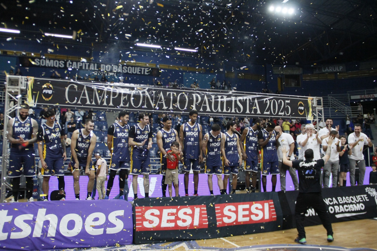 Mogi Basquete é vice-campeão paulista após derrota para o Franca