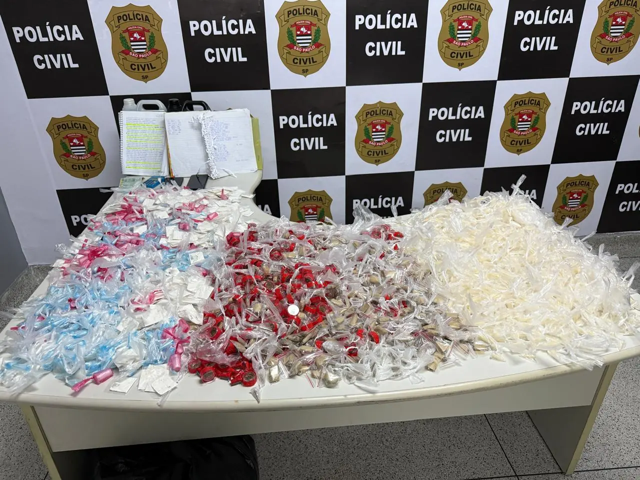Polícia Civil desarticula esquema de 'delivery de drogas' em Itaquaquecetuba