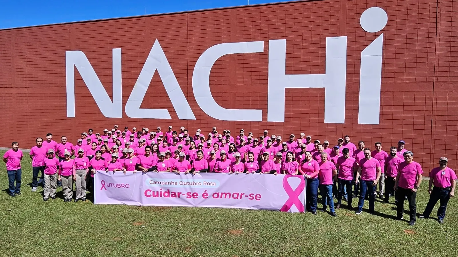 Nachi promove campanha do Outubro Rosa com os colaboradores