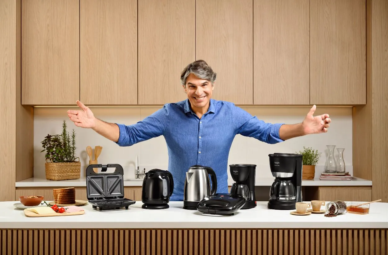 Elgin impulsiona Black Friday com descontos de até 60% e live especial com Olivier Anquier