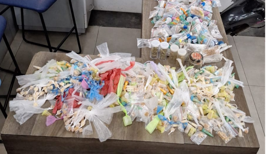 GCM de Mogi das Cruzes detém homem por tráfico e recupera moto furtada