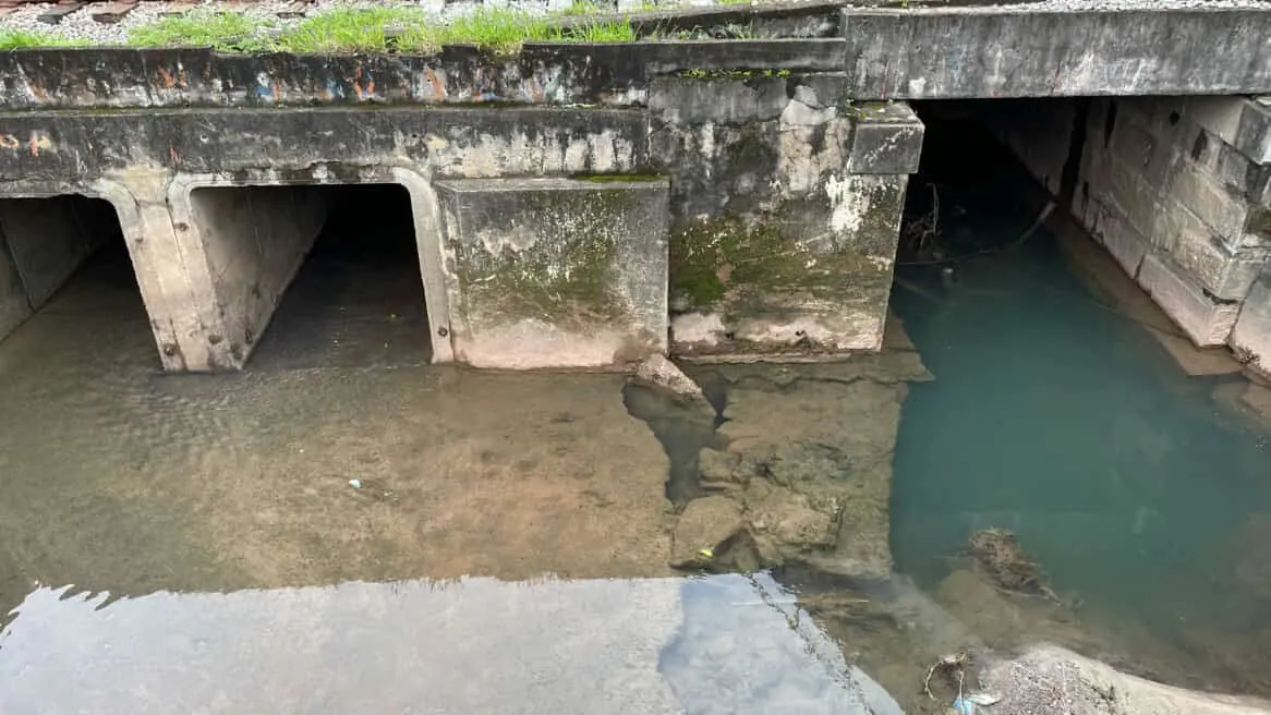 Prefeitura realiza nova retirada de resíduos no Córrego do Gregório, em Brás Cubas