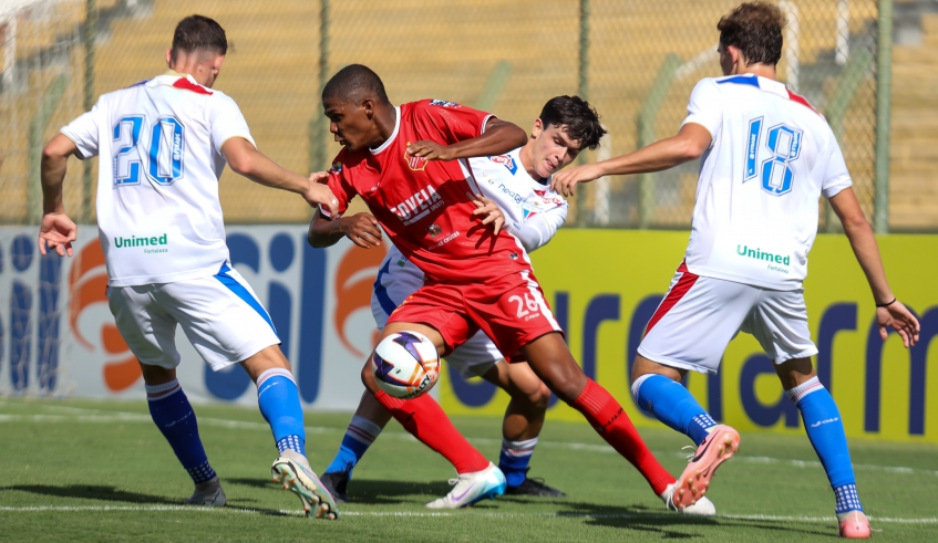 Fortaleza e Novorizontino jogam pela 2ª fase da Copinha nesta terça-feira (13)