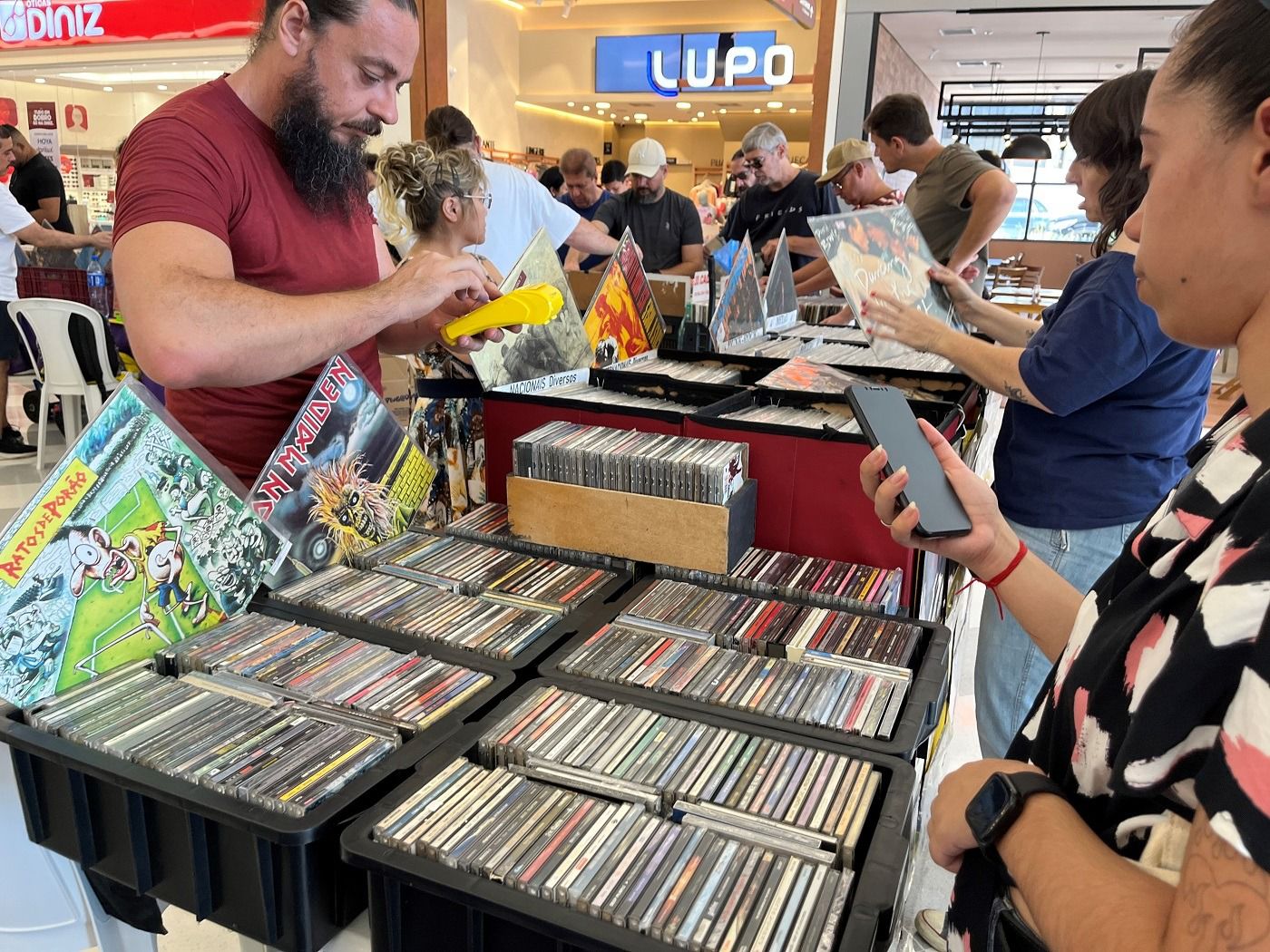 Feira do Disco, em Mogi, tem entrada gratuita e reúne mais de 7 mil títulos neste sábado