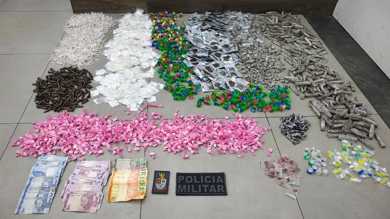 Homem é preso pela PM com mais de 7,5 kg de drogas em Mogi das Cruzes