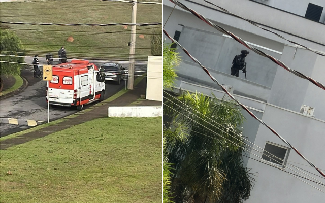 Homem surta, faz disparos em condomínio e atinge mulher, em Mogi das Cruzes