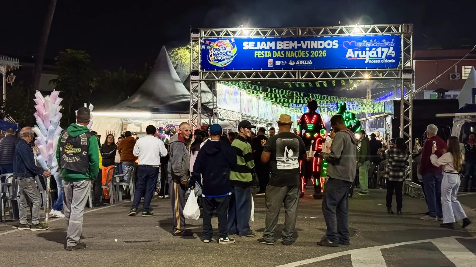 Festa das Nações reúne gastronomia e atrações gratuitas em Arujá; veja a programação