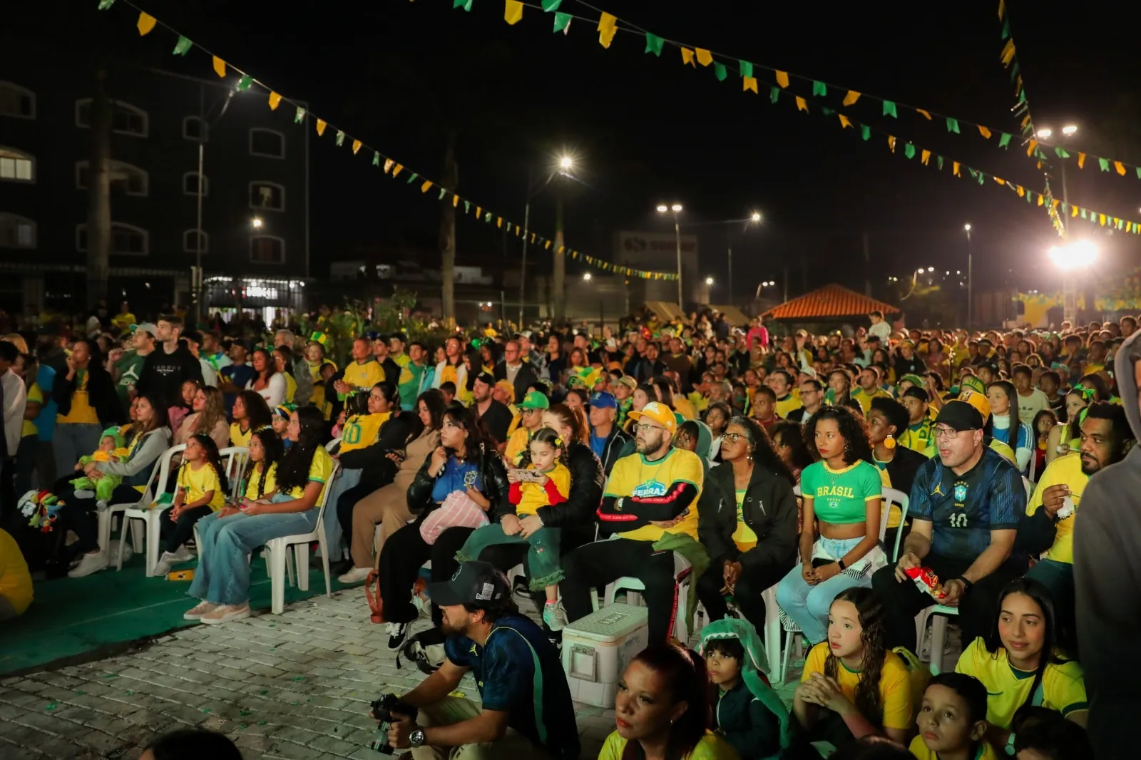 Ferraz de Vasconcelos realizará transmissão do segundo jogo do Brasil na Copa do Mundo
