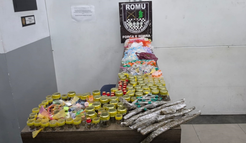 GCM de Mogi das Cruzes apreende 6,5 kg de drogas na Vila Nova União