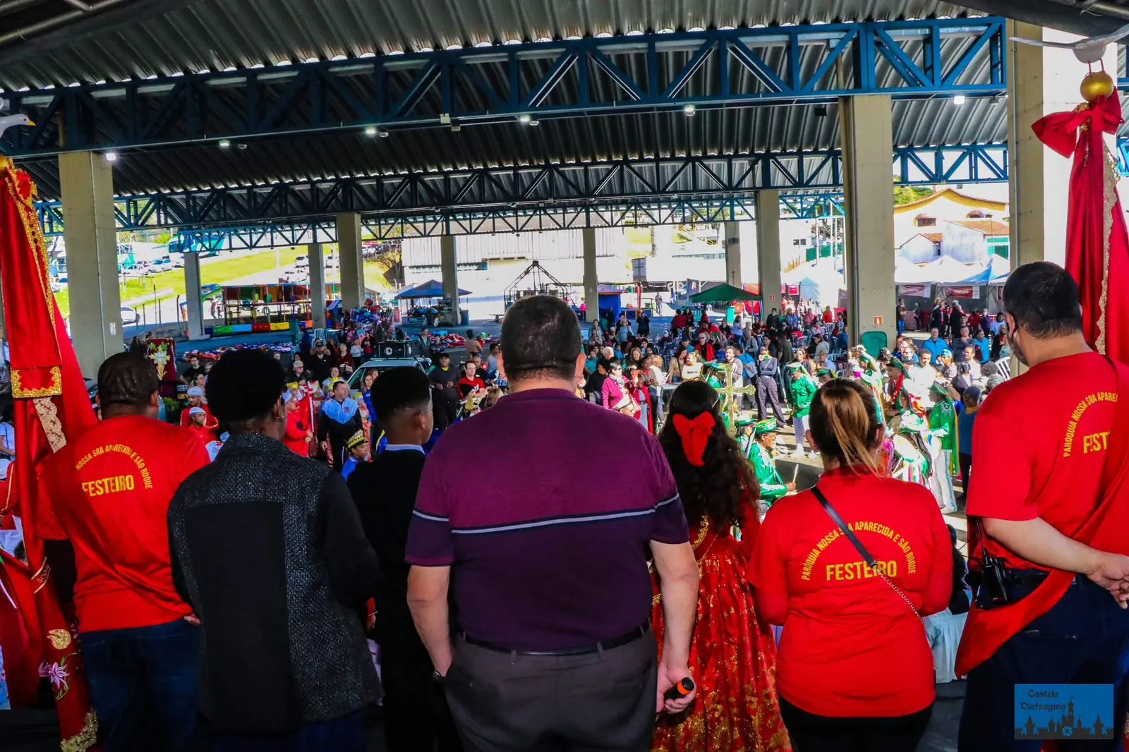 Entrada dos Palmitos e procissão marcam o encerramento da Festa do Divino de Brás Cubas