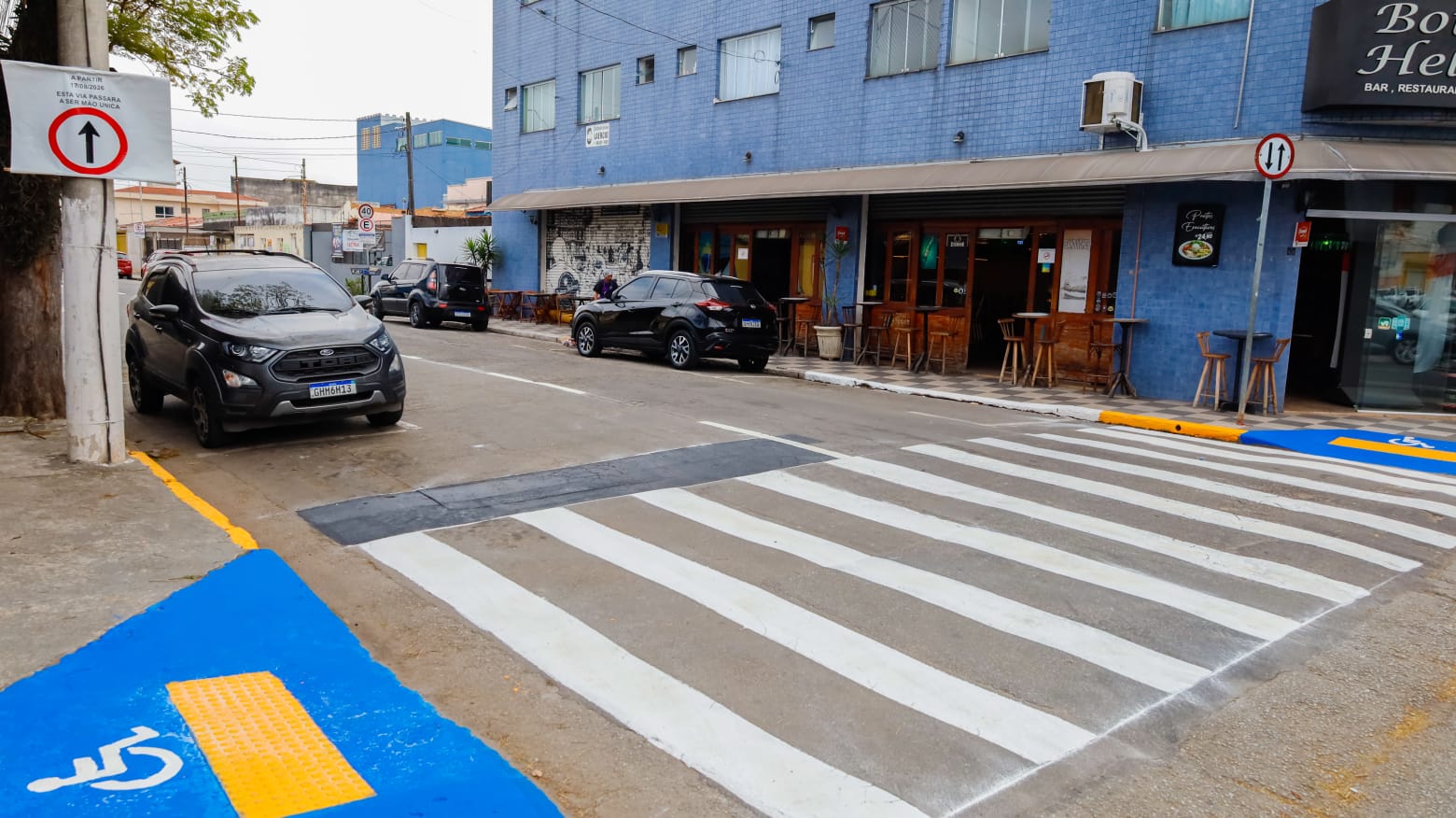 Trecho da rua Missionária Sara Cooper, em Suzano, passa a ter sentido único