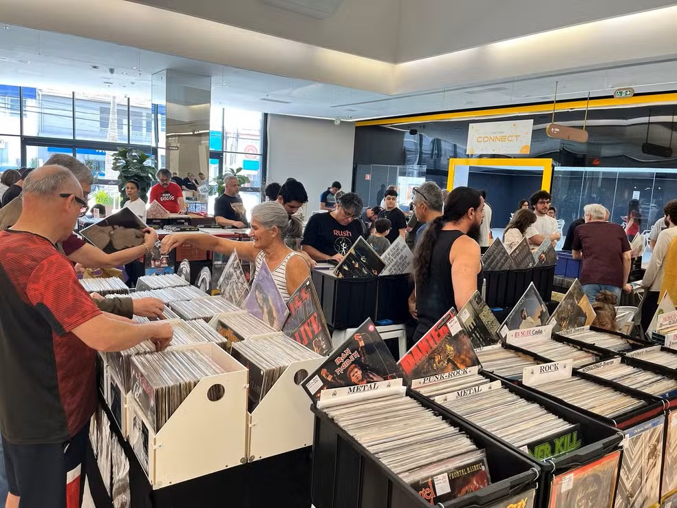 Shoppping de Mogi das Cruzes recebe 10ª edição da Feira do Disco neste sábado (22)