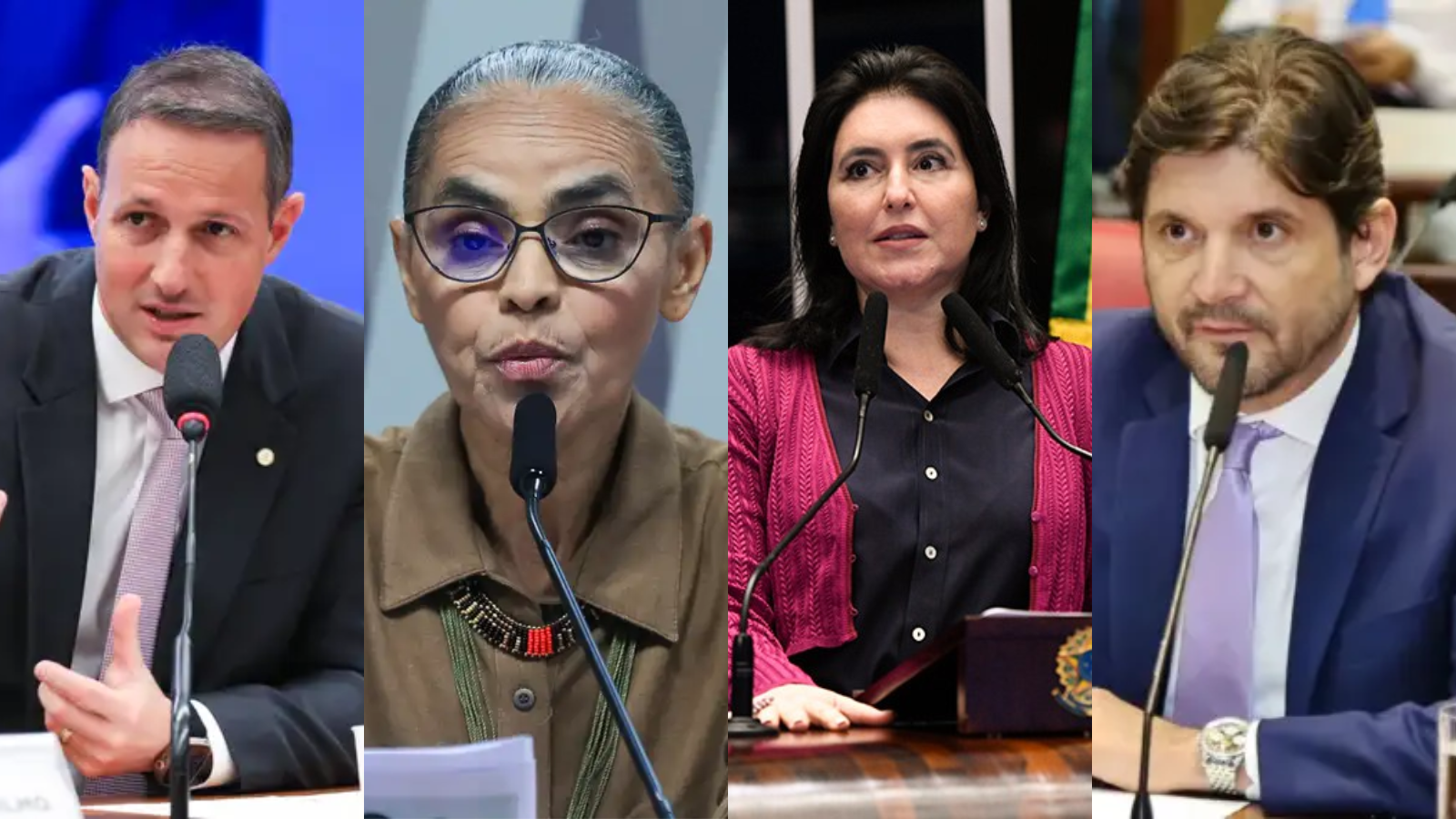 Derrite aparece com 18%, Marina e Tebet 15% e André do Prado 12% para o Senado em São Paulo