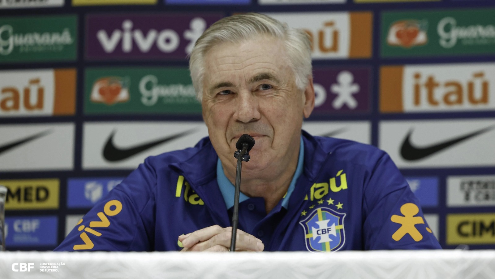 Carlo Ancelotti faz primeira convocação pós-Copa; seleção joga contra Austrália e Índia