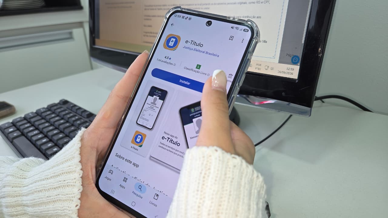 e-Título: veja como baixar e usar o aplicativo nas Eleições 2026