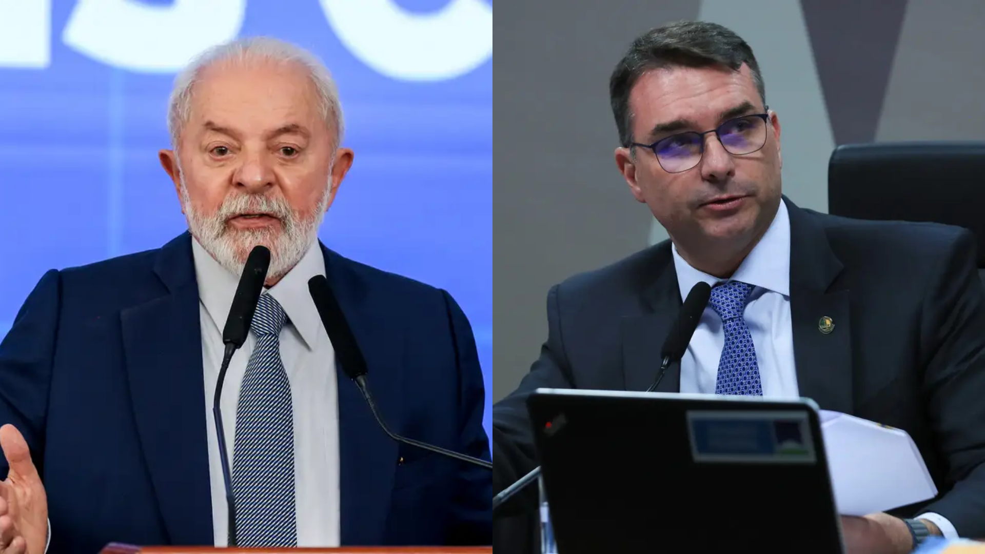 Quaest: Lula e Flávio Bolsonaro aparecem empatados no 2º turno com 41% das intenções de voto