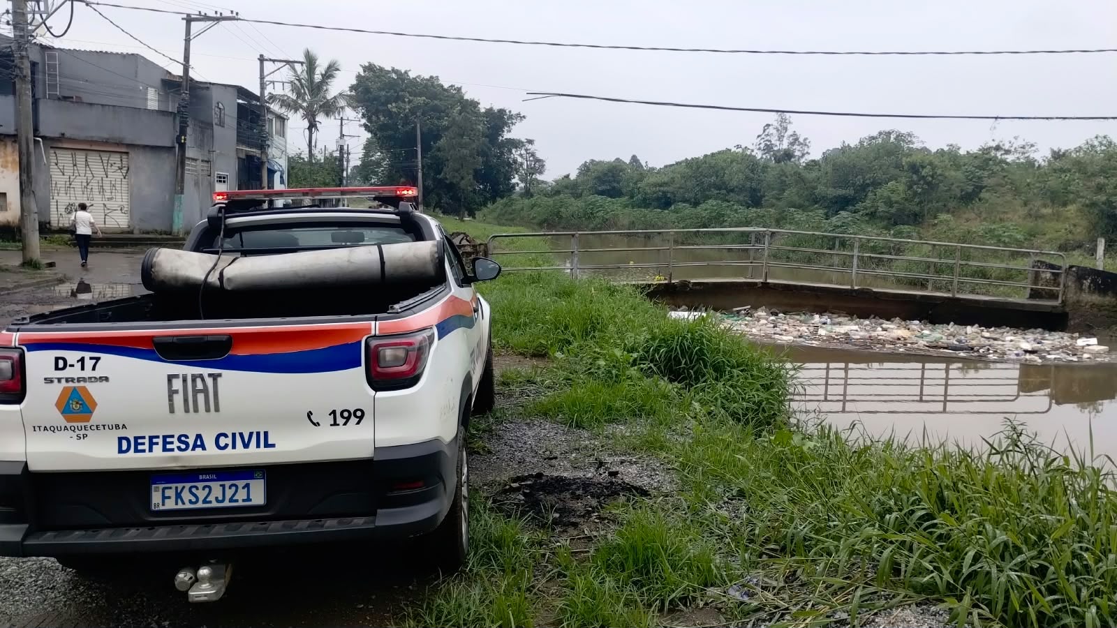 Itaquaquecetuba entra em estado de atenção devido à alta no nível do rio Tietê